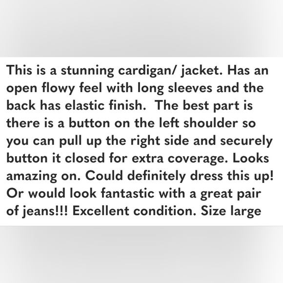 Velvet embossed cardi - Picture 11 of 11